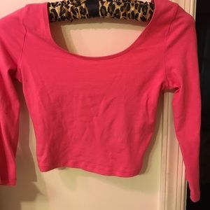 Abercrombie pink top